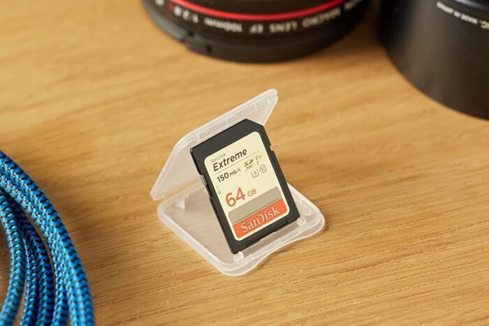 Cartão SD SanDisk 64GB Extreme SDXC UHS-I - C10, U3, V30, 4K UHD - SDSDXV6-064G-GNCIN - Imagem 5